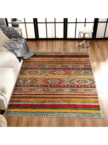 Mioli Kurzflor-Teppich in Bunt