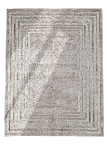 Mioli Laagpolig tapijt beige/wit