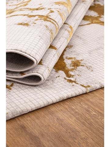Mioli Dywan "Wilto" w kolorze złoto-białym