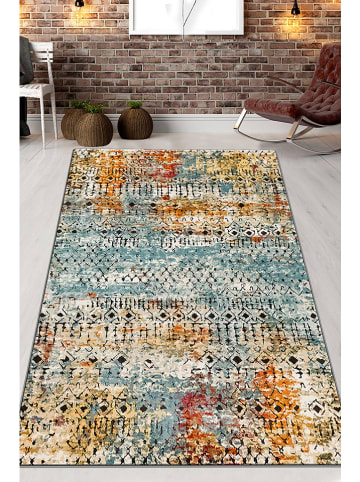 Mioli Kurzflor-Teppich "Wong" in Bunt
