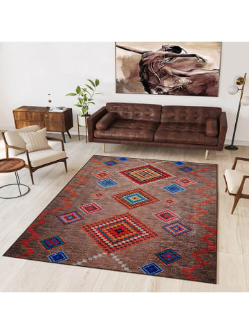 Mioli Baumwoll-Teppich "Woopamuk" in Bunt