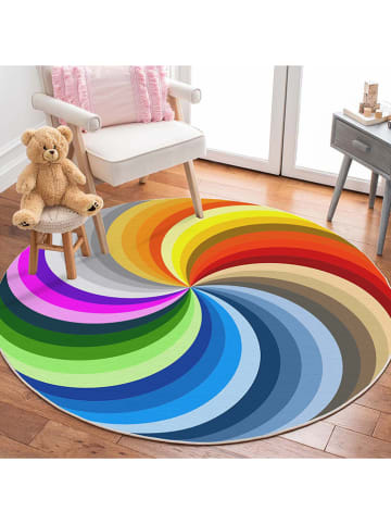 Mioli Katoenen tapijt "Woopamuk" meerkleurig