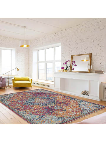 Mioli Laagpolig tapijt meerkleurig