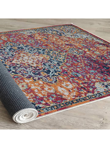 Mioli Laagpolig tapijt meerkleurig