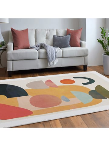 Mioli Laagpolig tapijt meerkleurig