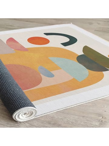 Mioli Kurzflor-Teppich in Bunt