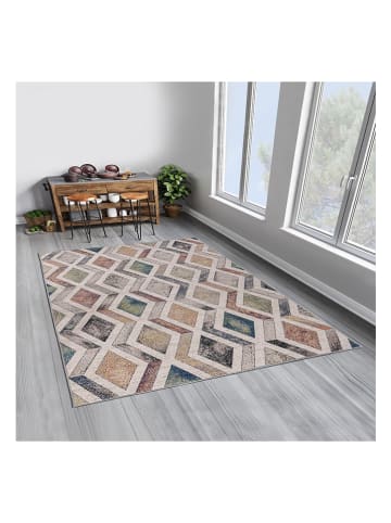 Mioli Kurzflor-Teppich "Woopamuk 393" in Bunt