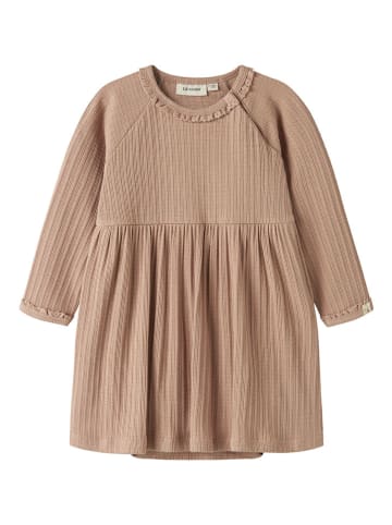 Lil Atelier Romperjurk "Babette" lichtbruin