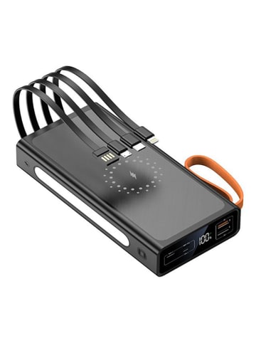 SmartCase Powerbank w kolorze czarnym - 30.000 mAh