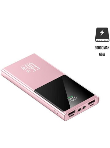 SmartCase Powerbank in Rosa - 20.000 mAh