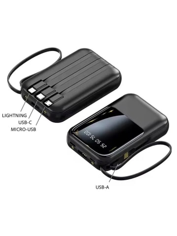 SmartCase Powerbank in Schwarz - 20.000 mAh