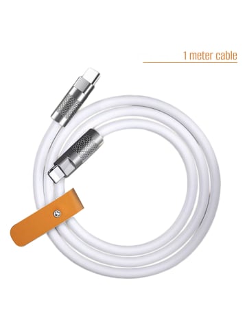 SmartCase Kabel lightning w kolorze białym - dł. 1 m