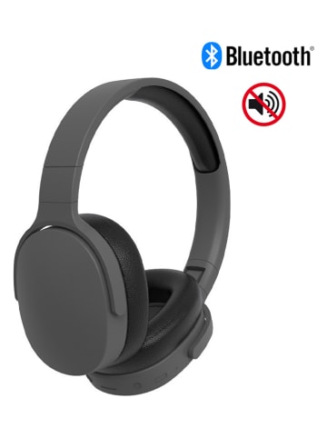 SmartCase Słuchawki nauszne w kolorze antracytowym