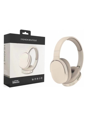 SmartCase On-Ear-Kopfhörer mit Geräuschunterdrückung in Beige