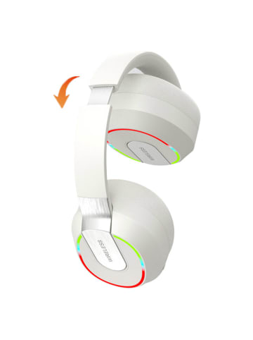 SmartCase Słuchawki nauszne Bluetooth w kolorze kremowym