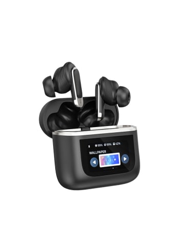 SmartCase Słuchawki douszne Bluetooth w kolorze czarnym