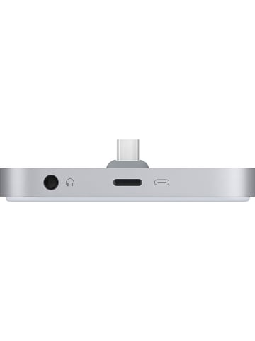 SmartCase Stacja dokująca Micro-USB-C w kolorze srebrnym