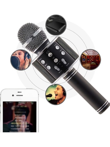 SmartCase Bluetooth-Mikrofon in Schwarz