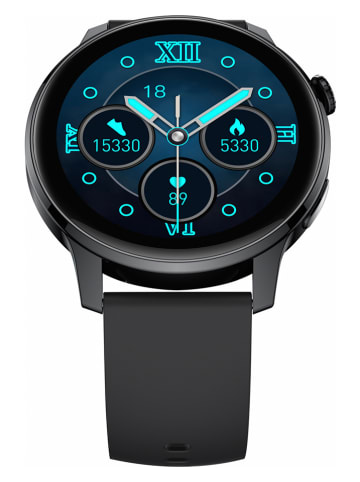 SmartCase Smartwatch in Schwarz