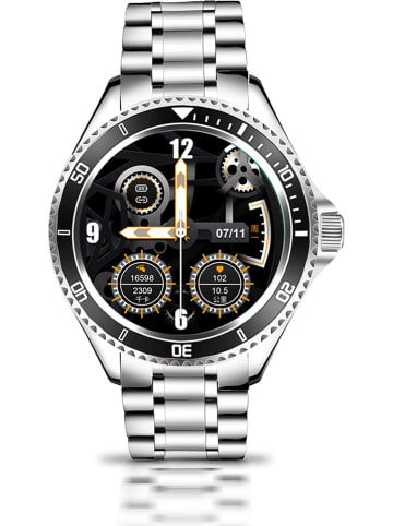 SmartCase Smartwatch in Silber