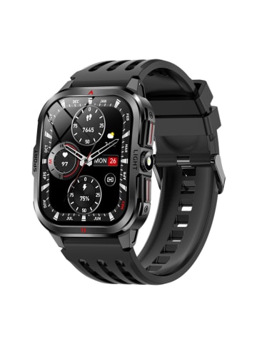 SmartCase Smartwatch in Schwarz