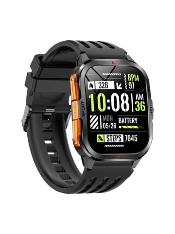 SmartCase Smartwatch in Schwarz