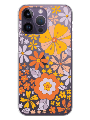 SmartCase Etui w kolorze pomarańczowo-fioletowym do iPhone 15 Pro