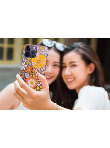 SmartCase Etui w kolorze pomarańczowo-fioletowym do iPhone 15 Pro