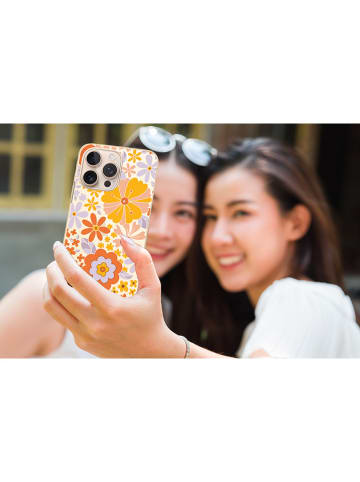 SmartCase Case für iPhone 16 Pro in Orange/ Lila