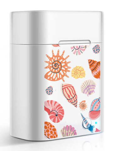 SmartCase Bluetooth-In-Ear-Kopfhörer in Silber/ Bunt