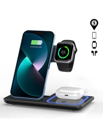 SmartCase Stacja ładująca w kolorze czarnym