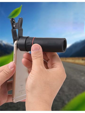 SmartCase Mini teleskop w kolorze czarnym