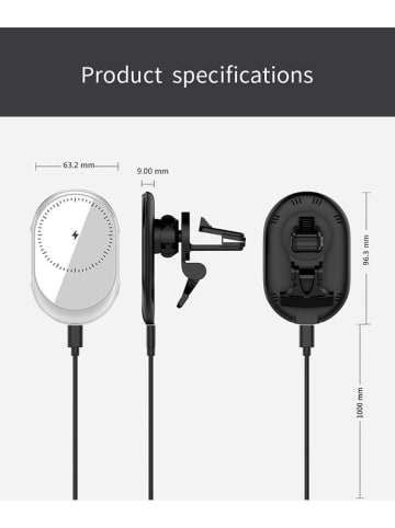 SWEET ACCESS Kfz-Smartphone-Ladestation in Weiß