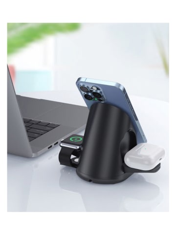 SWEET ACCESS 3in-1-Ladestation in Schwarz