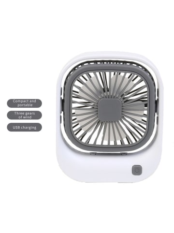 SmartCase USB-Tischventilator in Weiß