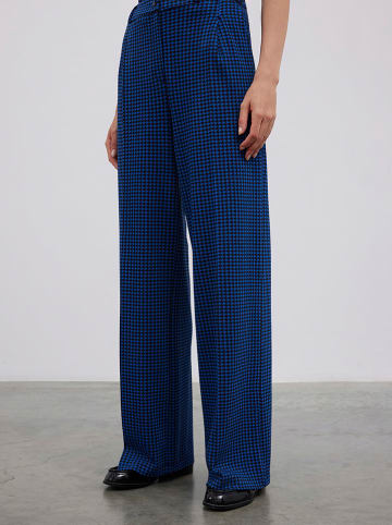 BGN Broek blauw/zwart