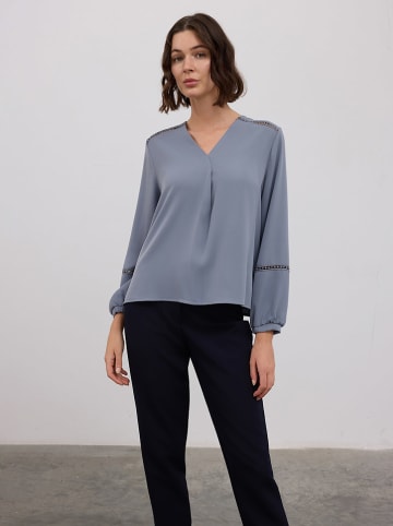 BGN Bluse in Anthrazit