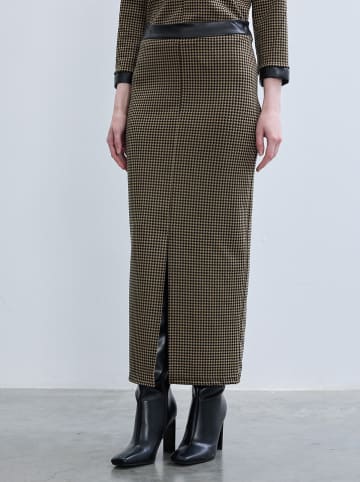 BGN Spódnica w kolorze jasnobrązowym