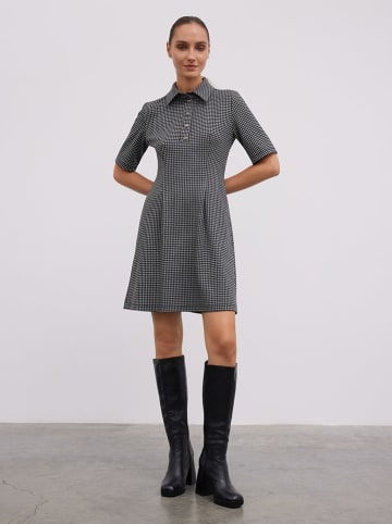 BGN Kleid in Schwarz/ Grau