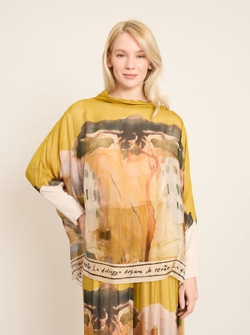 BGN Blouse geel/oranje/crème