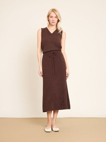 BGN Spódnica w kolorze brązowym