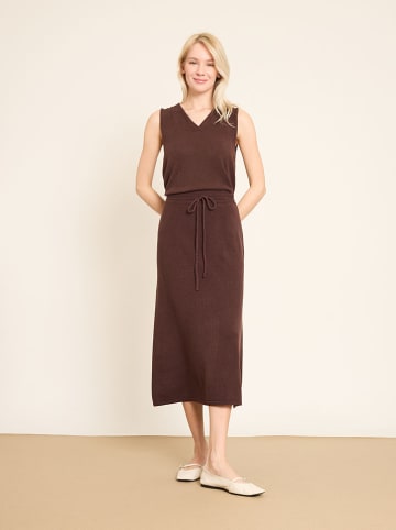 BGN Spódnica w kolorze brązowym