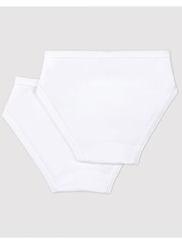 PETIT BATEAU 2-delige set: slips wit