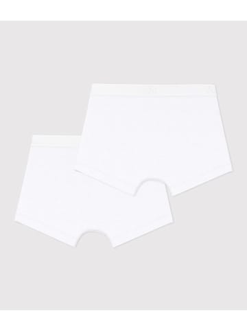 PETIT BATEAU 2-delige set: boxershorts wit