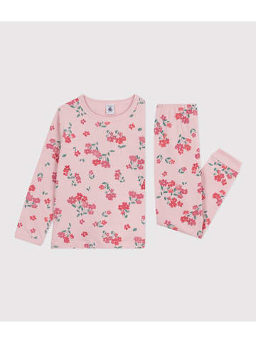 PETIT BATEAU Pyjama lichtroze