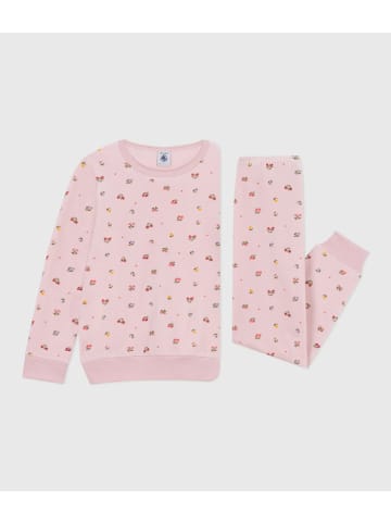 PETIT BATEAU Pyjama lichtroze