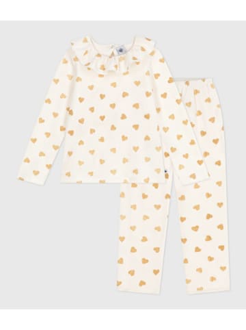 PETIT BATEAU Pyjama in Beige