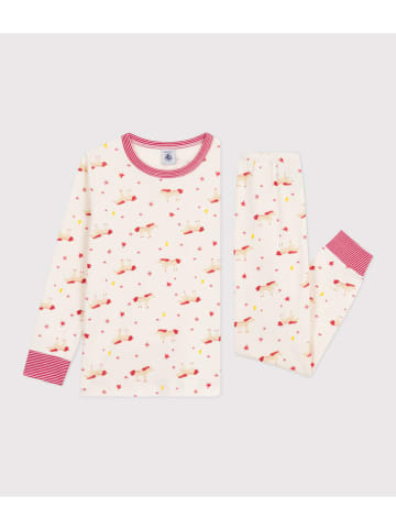 PETIT BATEAU Pyjama beige/meerkleurig