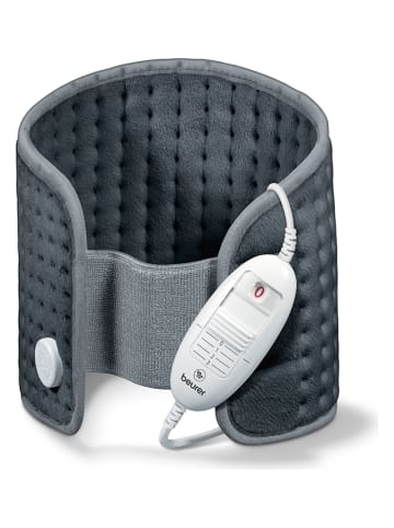 Beurer Bauch-/Rücken-Heizkissen "HK 49" in Grau - (L)69 x (B)28 cm