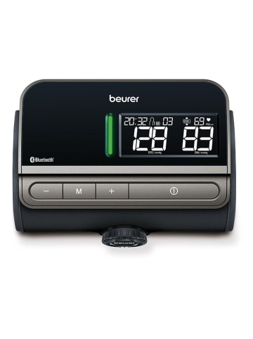 Beurer Oberarm-Blutdruckmessgerät "BM81" in Schwarz - (B)14,3 x (H)9,1 x (T)2,2 cm